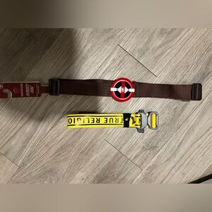 Deadpool belt with quick release from Buckle down